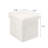 Cube Storage Ottoman With Tray-831682809