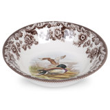 Spode Woodland Ascot Cereal Bowl 8" Mallard