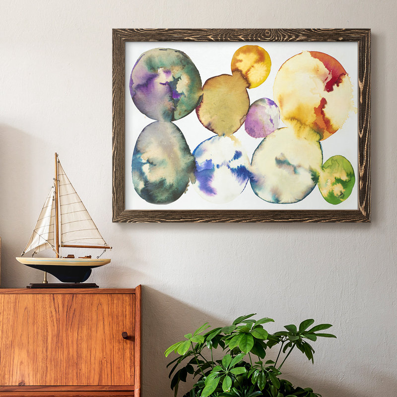 Gumball, reproduction d'art sur toile, H 14 po x l 20 po x P 1,5 po, Noyer