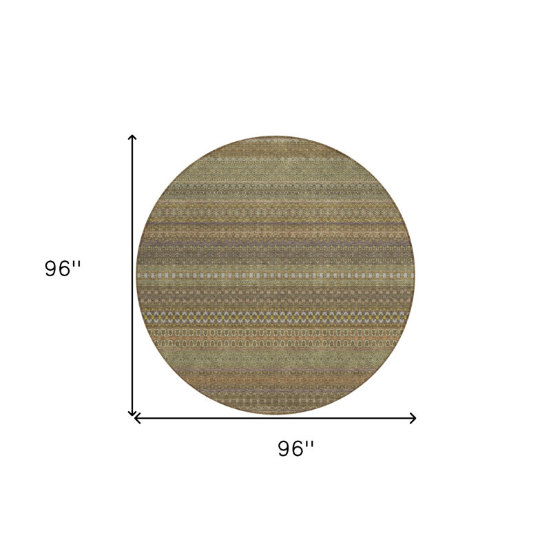 Tapis d'extérieur 8 po kaki