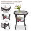 Ensemble de chaises berçantes d'extérieur en rotin et osier Cylas avec table d'appoint (2 chaises et 1 table d'appoint)-628327946