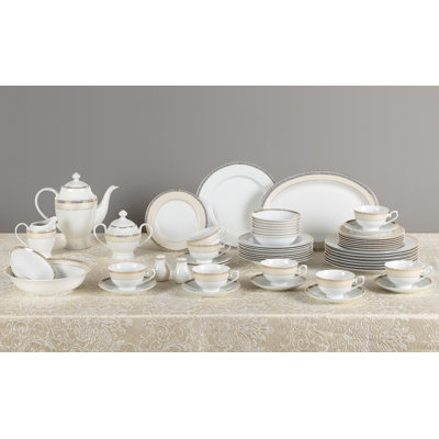La Luna Piece Bone China Dinnerware Set - Service for 8