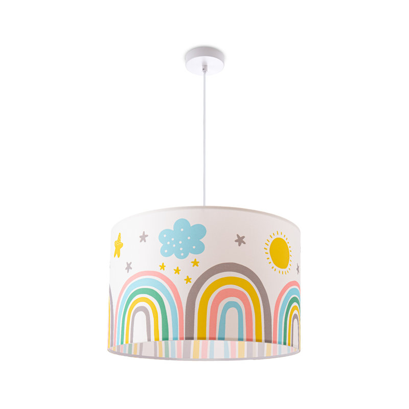 Drum pendant lamp 1-light Mahnoor