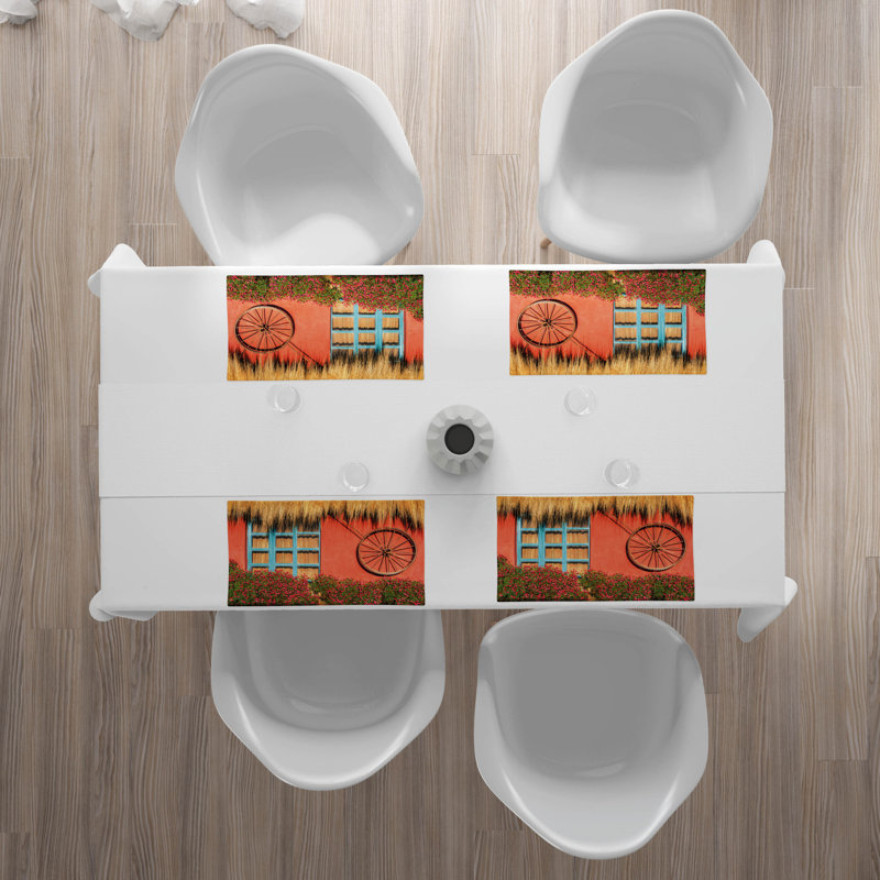 Polyester Abstract Rectangle Placemat