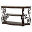 Console à 2 tablettes Gretta Merlot