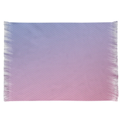 Écailles de sirène rose/Tapis décoratif bleu