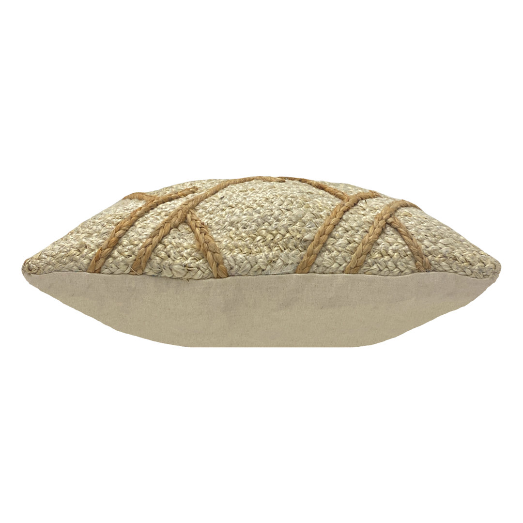 Furn. Boda Cushion Cover, Jute, Natural