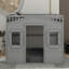 Lit mezzanine double avec échelle-917966390