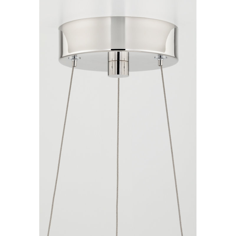 Eastport - 24" Led Pendant - Polished Nickel Finish, 1.75" H x 36" W x 36" D, Polished Nickel