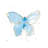 Gilded Butterflies III by Shirley Novak - Wrapped Canvas Gallery-Wrapped Canvas Giclée-1185891666