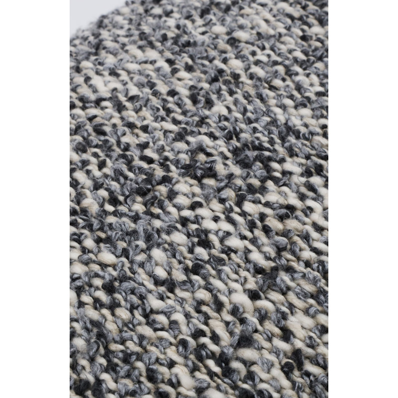 Brentwood Hand Woven Throw Blanket, Steel