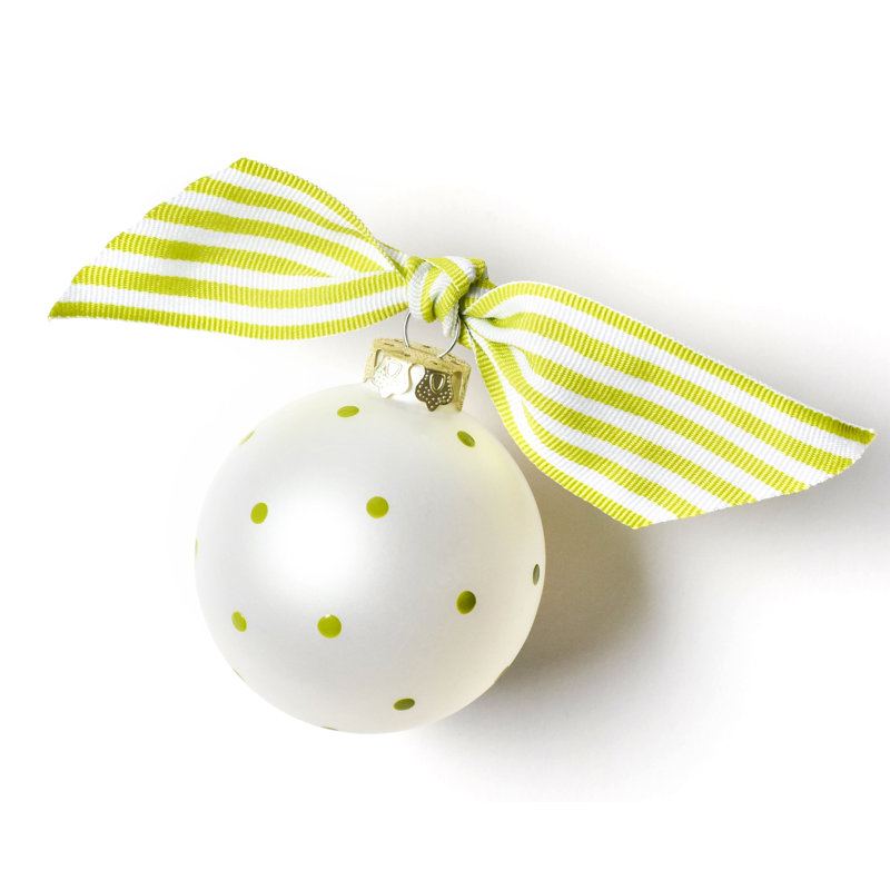 Ornement boule de verre basket