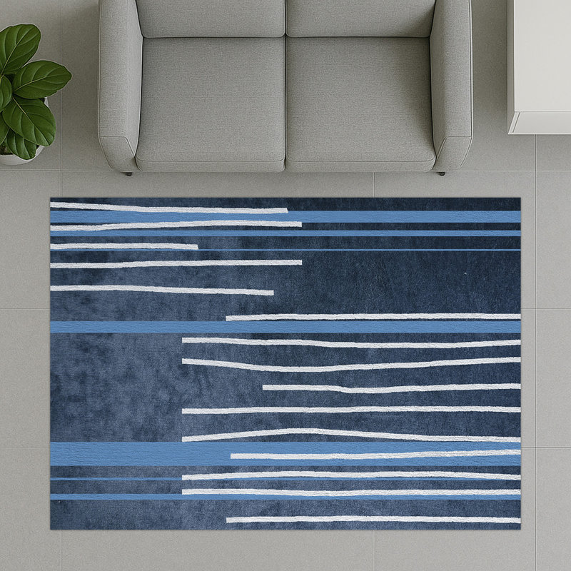 Geometric Area Rug, Rectangle 155 x 230 cm