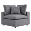 Canapé modulaire d'extérieur 5 pièces Commix Sunbrella par Modway-64320858
