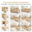 Canapé modulaire surdimensionné en U-118377383