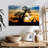 Brampt African Sunset Giraffes-107710520