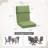 20 x 20 Inch Outdoor Rocking Chair Cushion Set-129347494