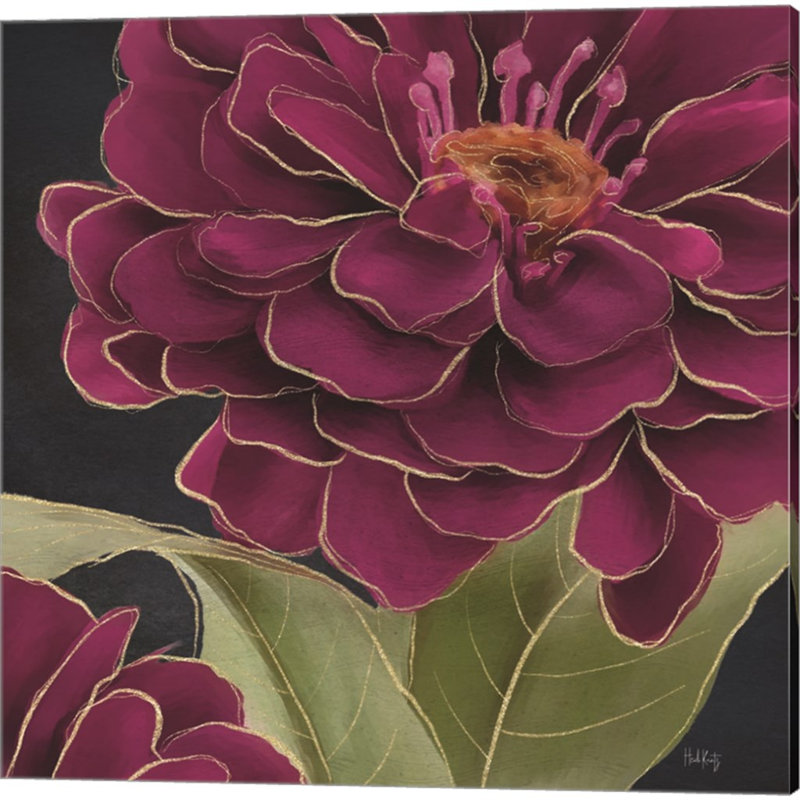 "Bourgogne" par Heidi Kuntz, art sur toile (ensemble de 2)
