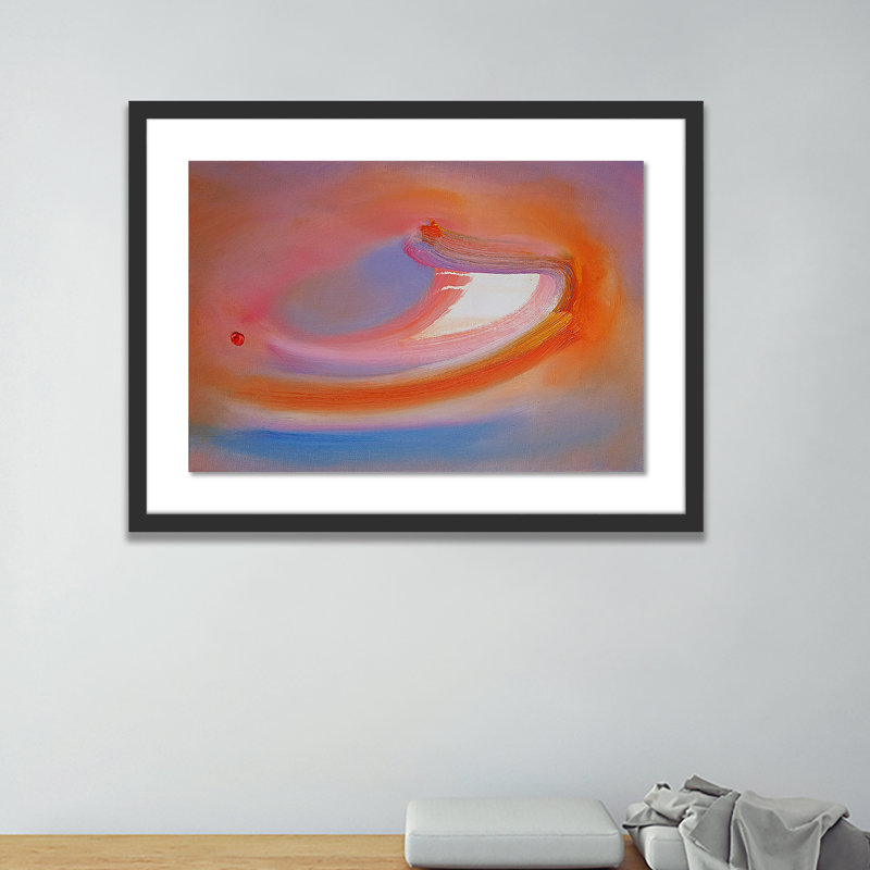 Dodgem Print by Charles Stuart, Black, 29" H x 40" W x 2.5" D