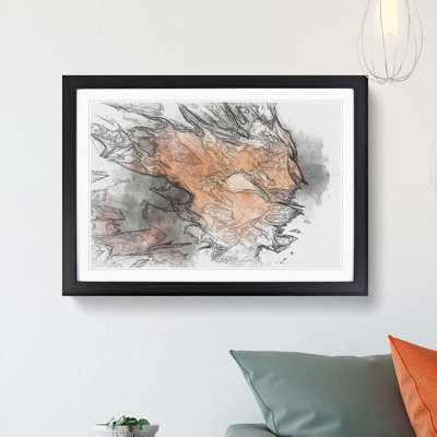 Seconds of Want in Abstract - Picture Frame Graphic Art Print