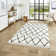 Adel area rug Machine Woven Rectangle White