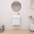 18'' Single Sink Vanity with 1 Door and Resin Basin Sink-1887581800
