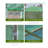 Outsunny 10' X 10' X 6.5' Walk-In Tunnel Hoop Greenhouse, Polyethylene PE Cover, Steel Frame, Roll-Up Zipper Door & Windows For Flowers, Vegetables, Tropical Plants, Green