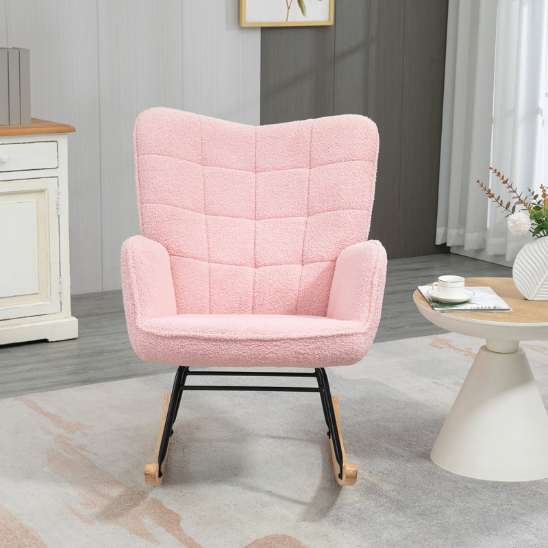 Nikia Rocking Chair, Pink