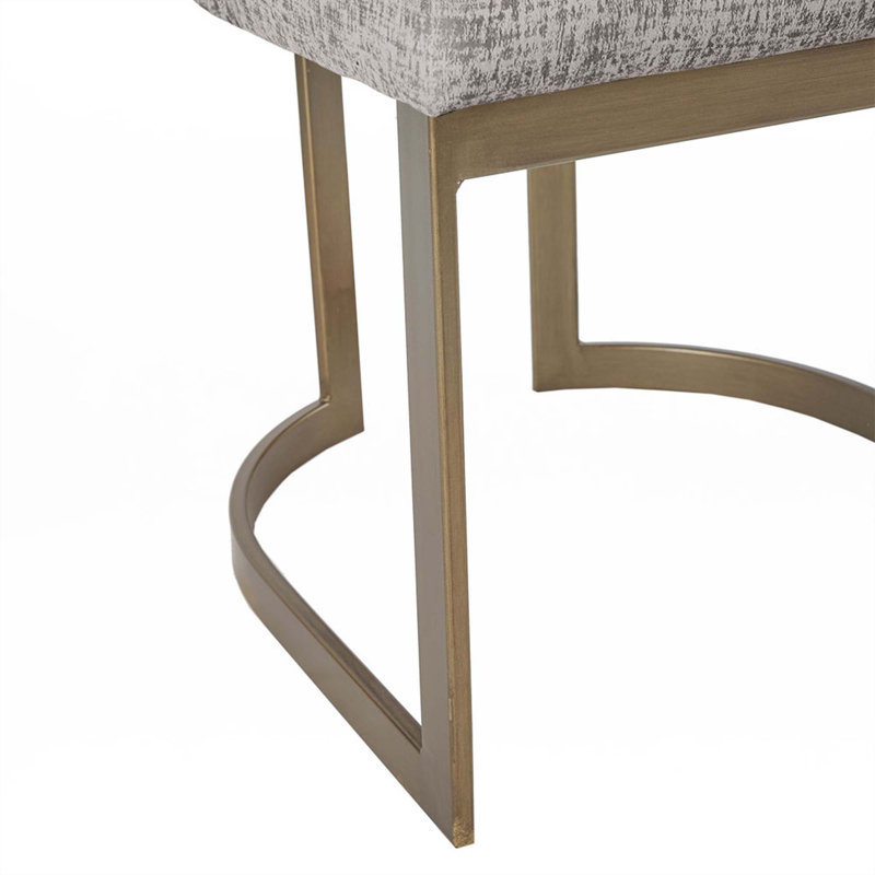 Chaise de salle à manger (ensemble de 2), Gris