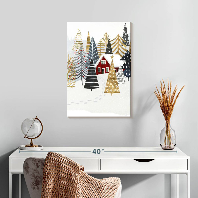 Lelend Christmas Chalet I, H 24 po x l 16 po