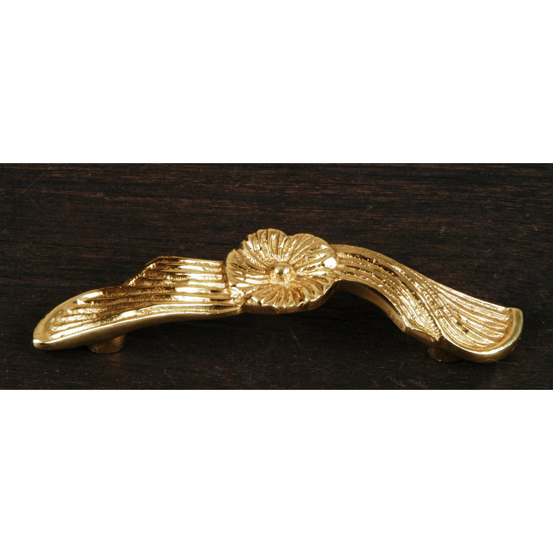 CP Series 3" Center to Center Arch Pull, Polished Brass