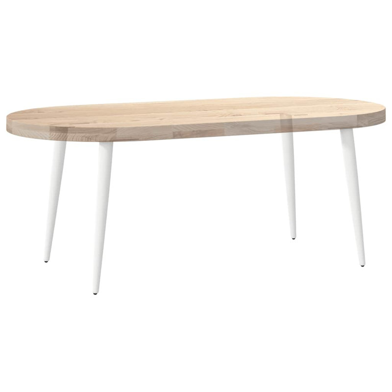 Aybree Table Leg, White, 31cm H x 12cm W x 12cm D