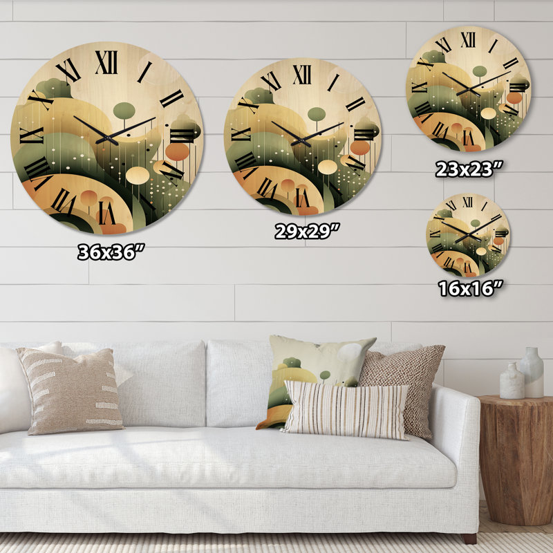 Horloge murale Straka, Moyenne