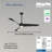 Pike 56" Led Ceiling Fan-116794759-116794756