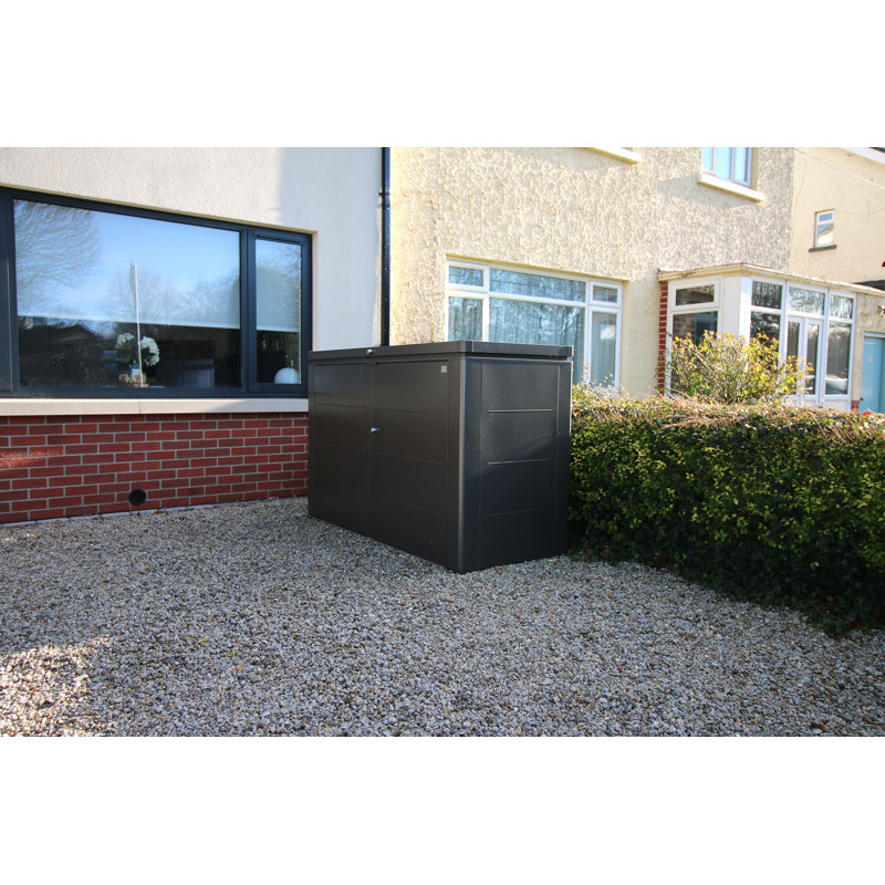 Biohort Highboard 200 7 ft. W x 3 ft. D Galvanized Steel Garage Shed