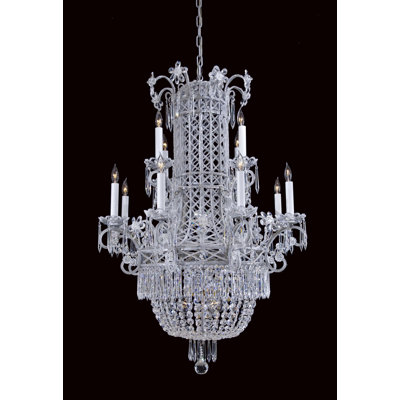 12 - Light Crystal Empire Chandelier