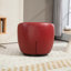 Fauteuil demi-tonneau rembourré pivotant avec rangement-1975871543