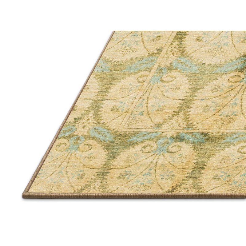 Abstract Indoor Rug, Rectangle 7' x 9'