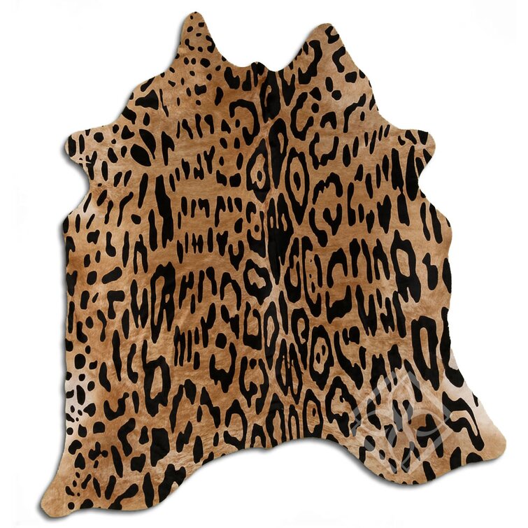 Loon Peak® Arria Cowhide Animal Print Rug | Wayfair