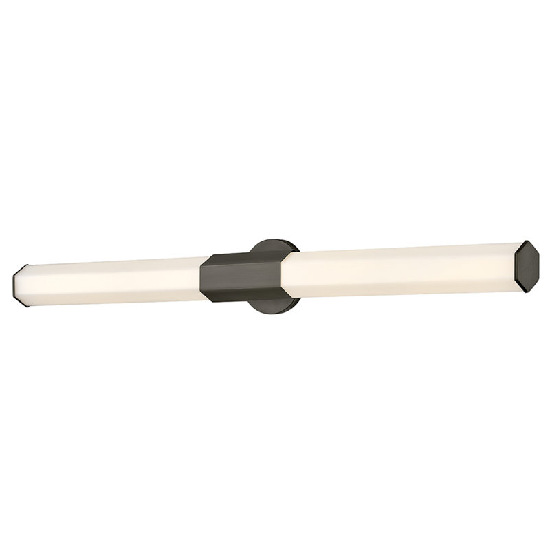 Facet 1 - Light LED Bath Sconce, Black Oxide