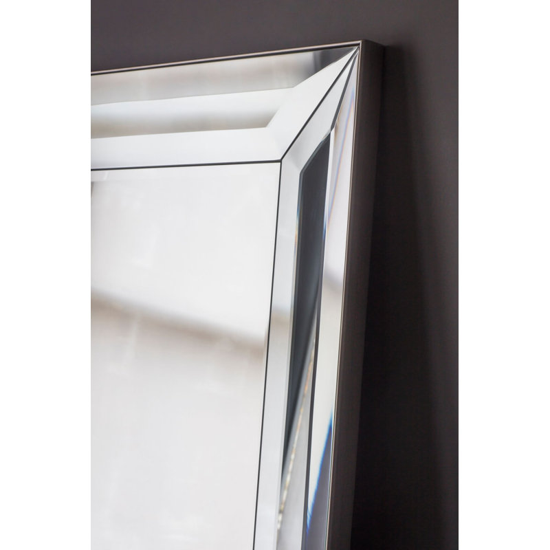 Lennon Wood Flat Mirror, 183 x 92 x 6 cm