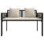  Outdoor Furniture Set With Cushion PE Rattan Seating Patio Arrangement-214641648-214641649