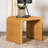 Gage Natural Square End Table-1765936451