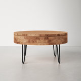 Heaton Solid Wood Coffee Table with Storage