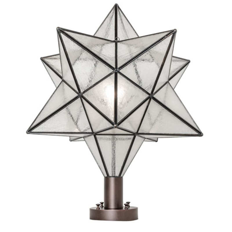 Moravian Star 1 - Light Pier Mount Light