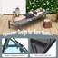 Chaise longue simple inclinable 60,5 po Arinn-270012962
