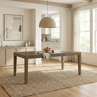 Table de salle à manger extensible en chêne français Ardenwood