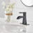 Single-Hole Single-handle Bathroom Faucet with Drain Assembly-64600858