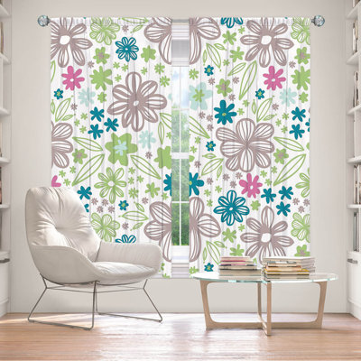 Norie Room Darkening Curtain Pair