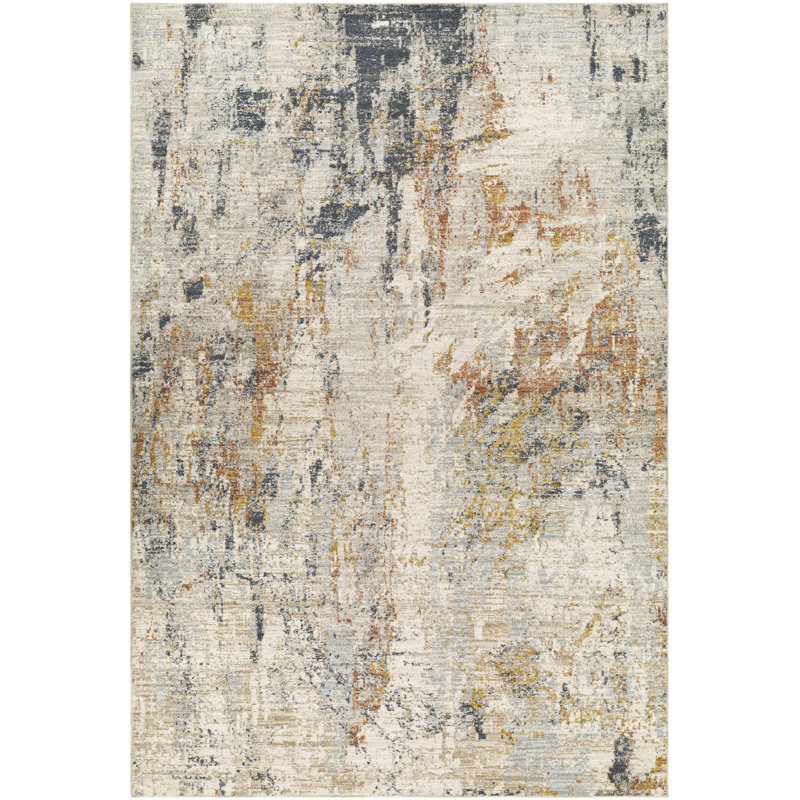 Area Rug in Light Blue, Rectangle 9' x 12'2"